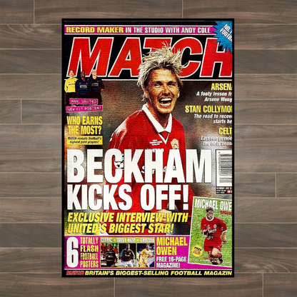 BECKHAM KICKS OFF