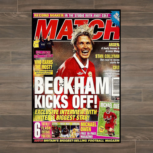 BECKHAM KICKS OFF